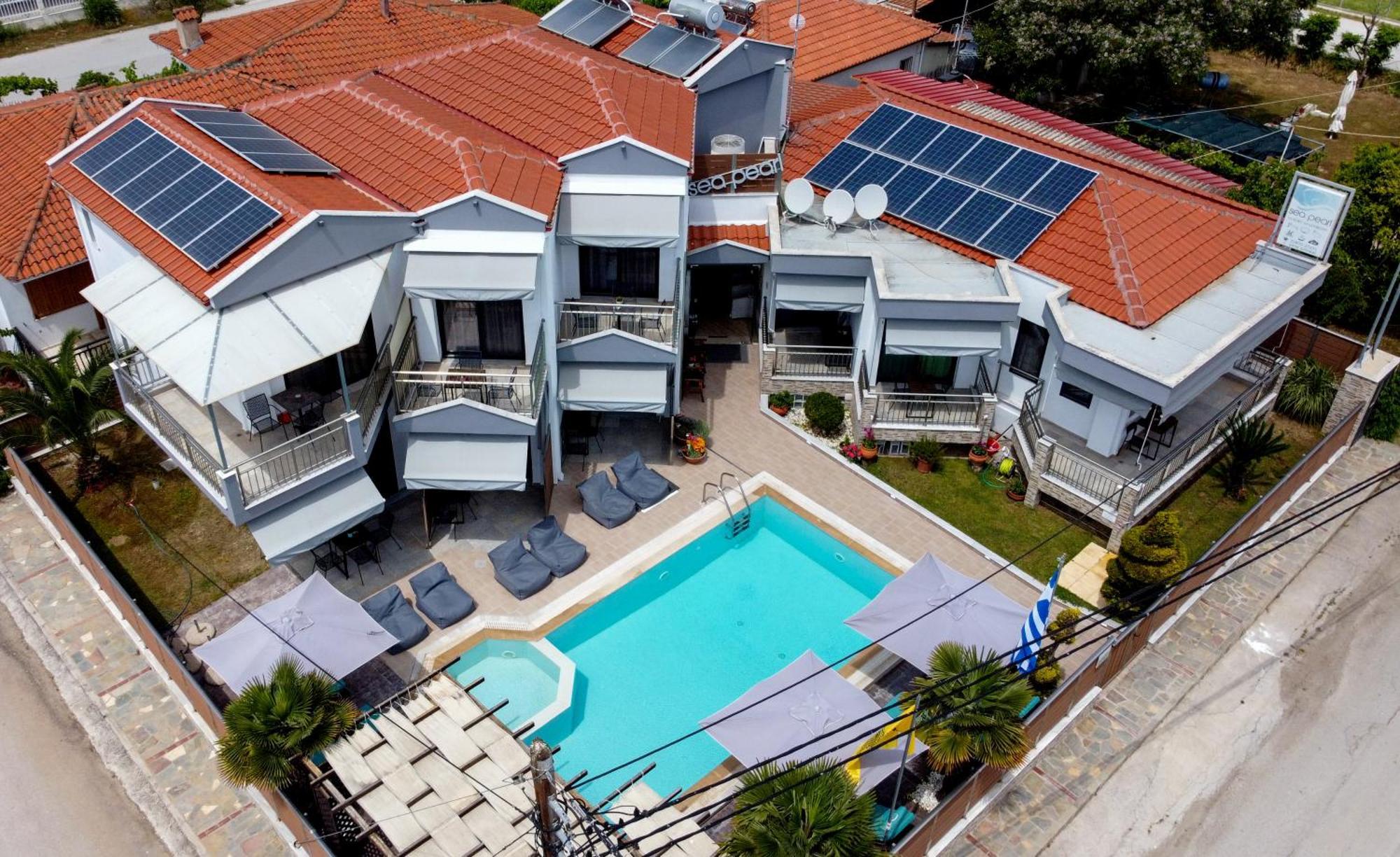 Sea Pearl Luxury Apartments Vrasná Exteriör bild