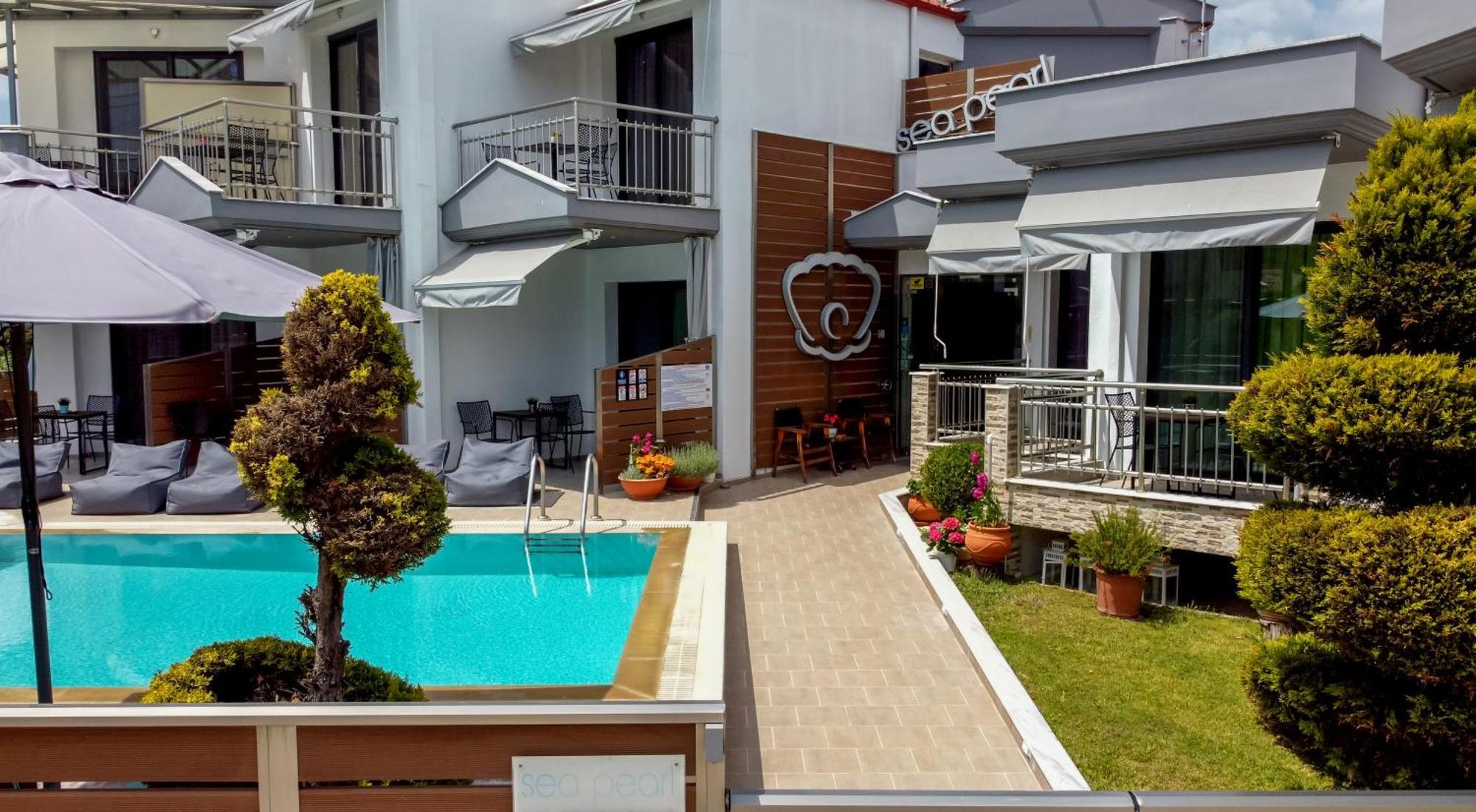 Sea Pearl Luxury Apartments Vrasná Exteriör bild